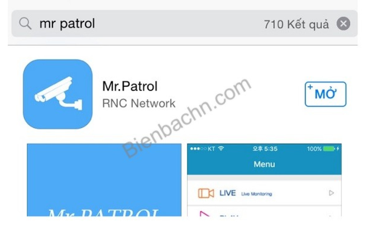 Hướng dẫn xem camera sambo qua điện thoại bằng phần mềm mr patrol
